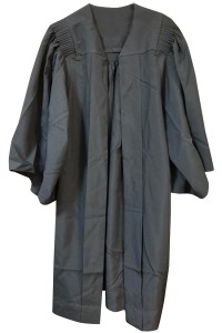 訂購個人設計畢業袍款式    浸會學校畢業袍    撞色披巾   DA131